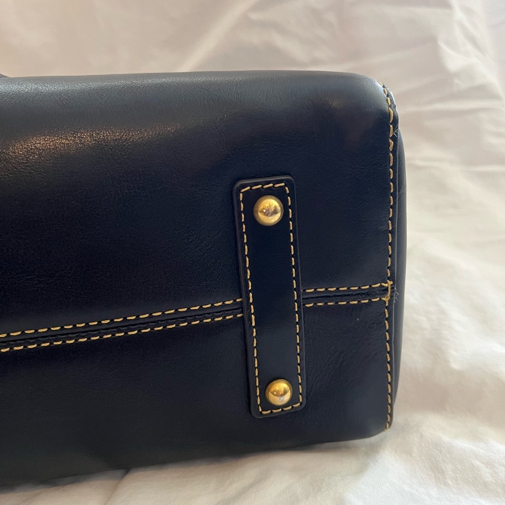 Dooney and Bourke Florentine Cameron satchel - Navy - Picture 8 of 11
